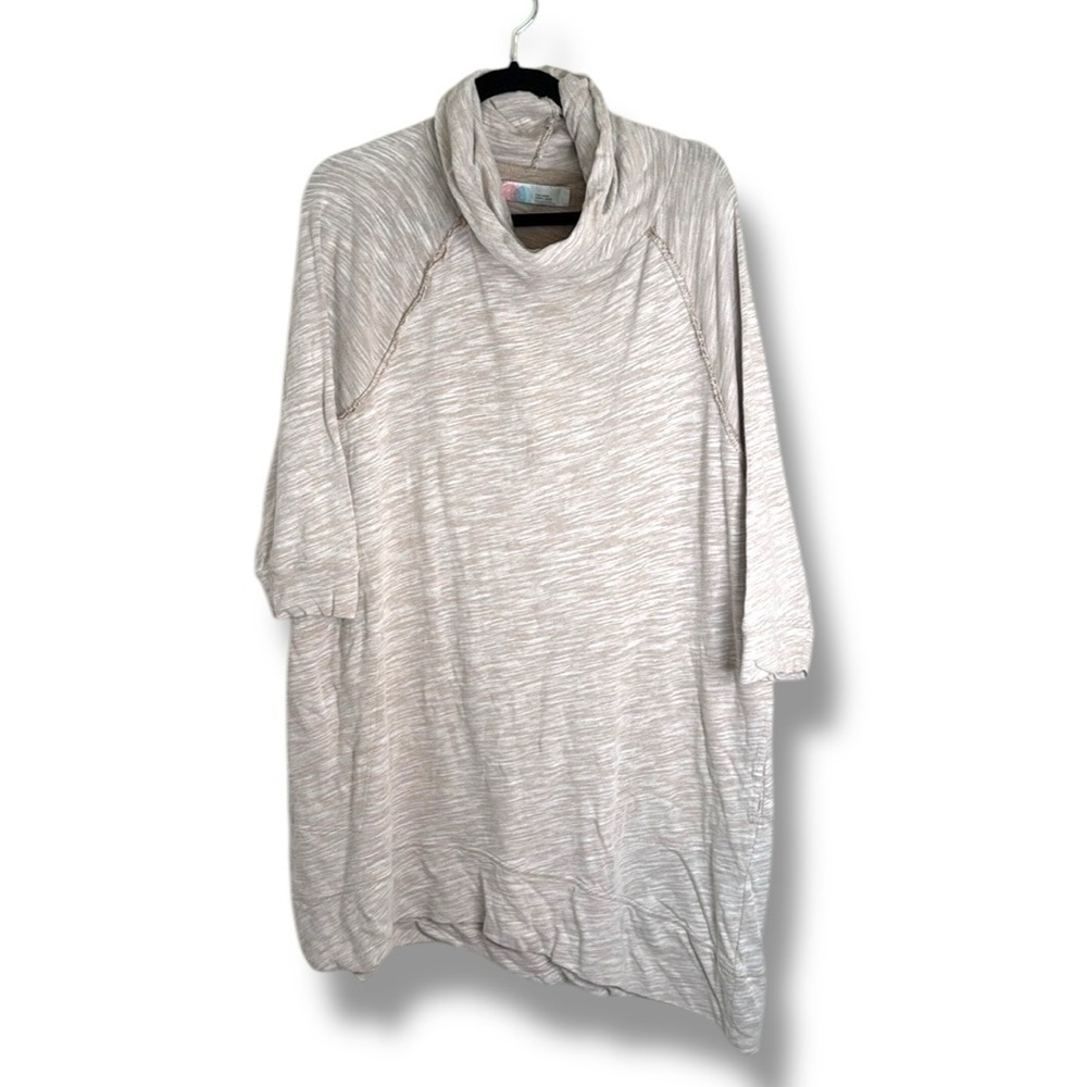 Free People Beach Turtleneck Cotton Tunic